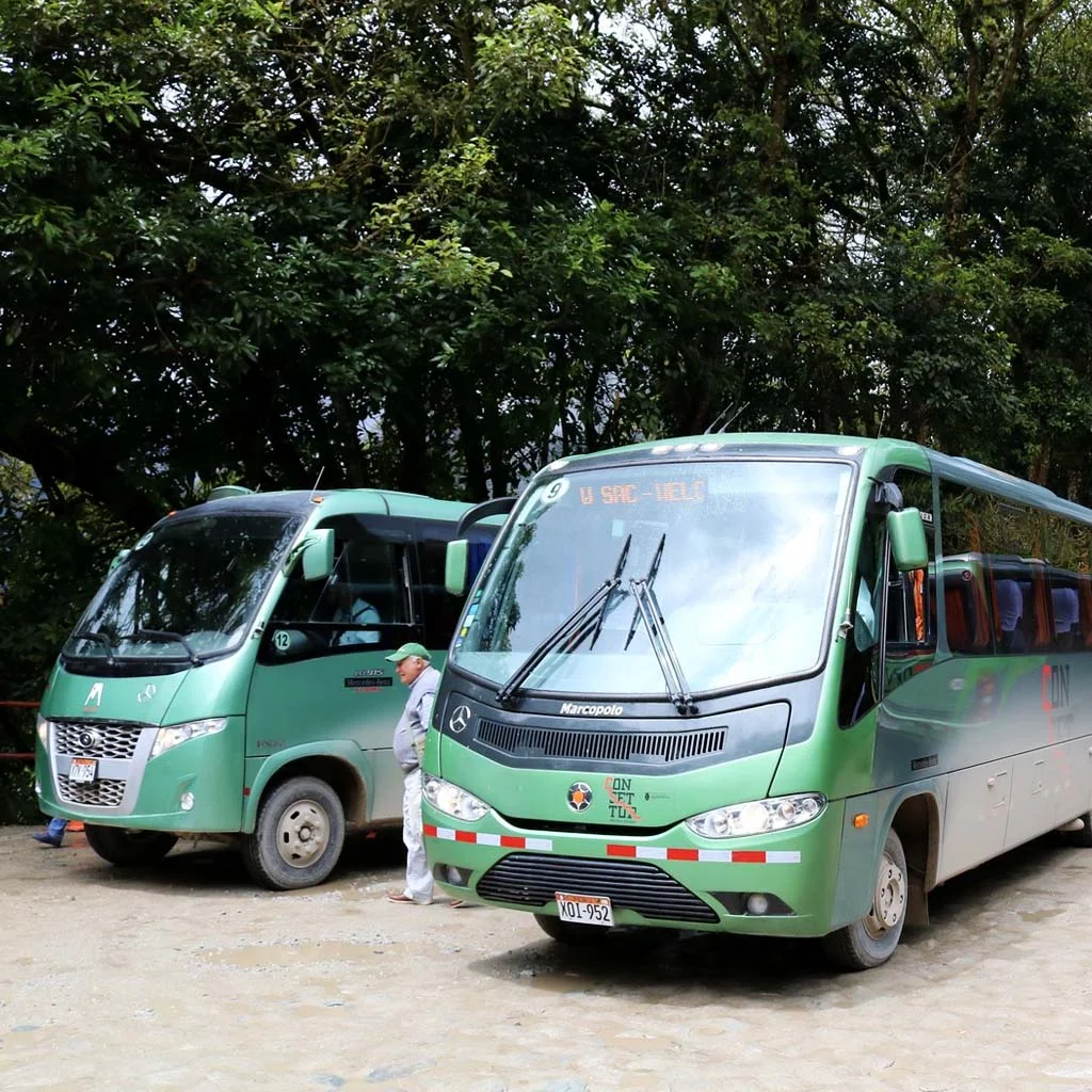 Bus a Machu Picchu