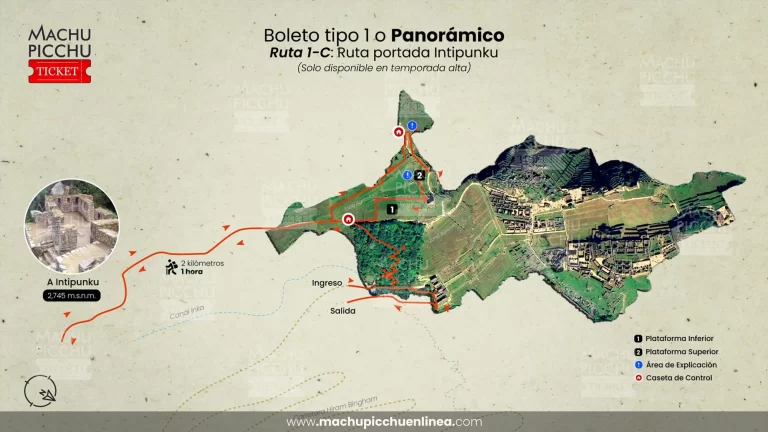 Boleto 1C panoramico ruta1c terraza superior má intipunku