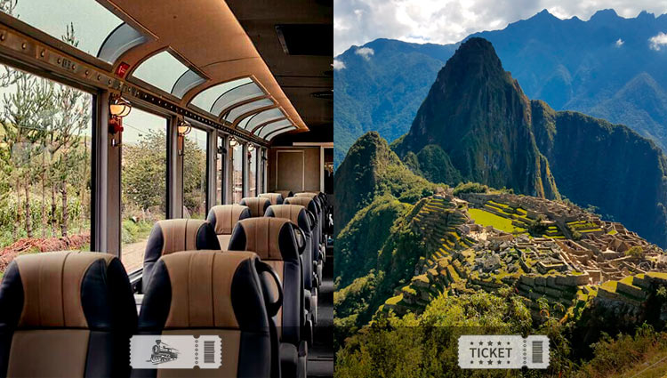 Servicio de Tren 360 y Entrada a Machu Picchu