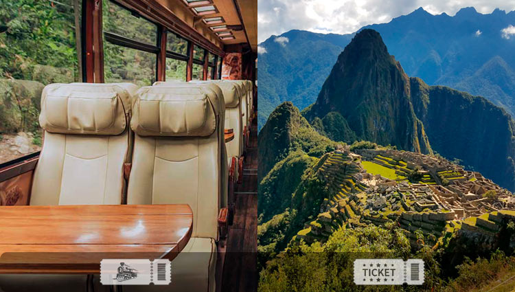 Servicio de Tren y Entrada a Machu Picchu