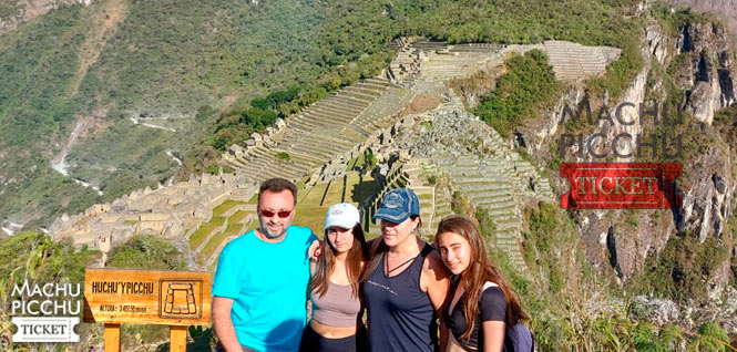 Tipos de boleta a Machu Picchu - Huchuy Picchu - Machu Picchu en Linea